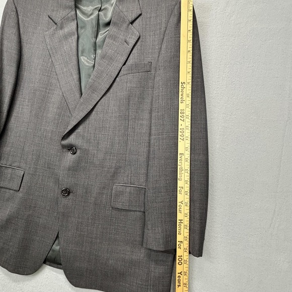 Jos A Bank Blazer Mens 43 Regular Wool Traveler's Collection Gordon USA Jacket - Picture 8 of 15